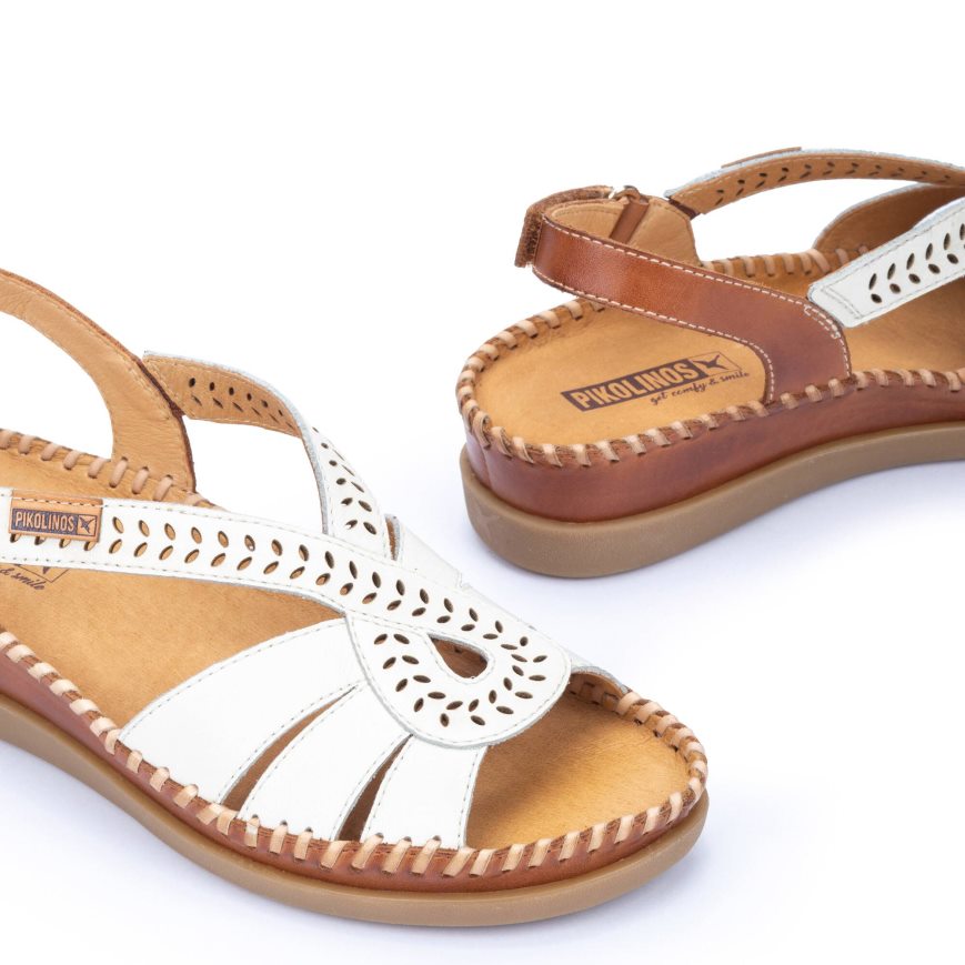 Women's Pikolinos CADAQUES Sandals White | NZ EA23578